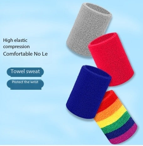 Sweat-Absorbent Wristbands for Sports Fitness
