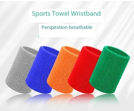 Sweat-Absorbent Wristbands for Sports Fitness