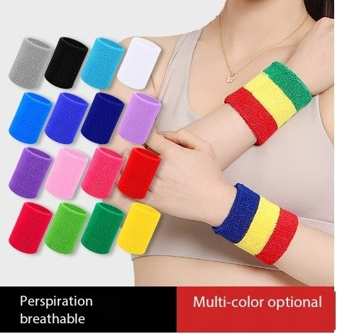 Sweat-Absorbent Wristbands for Sports Fitness