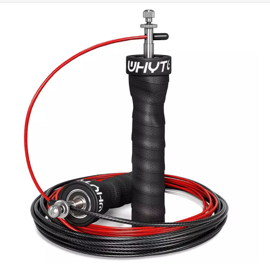 Adjustable Black Jump Rope